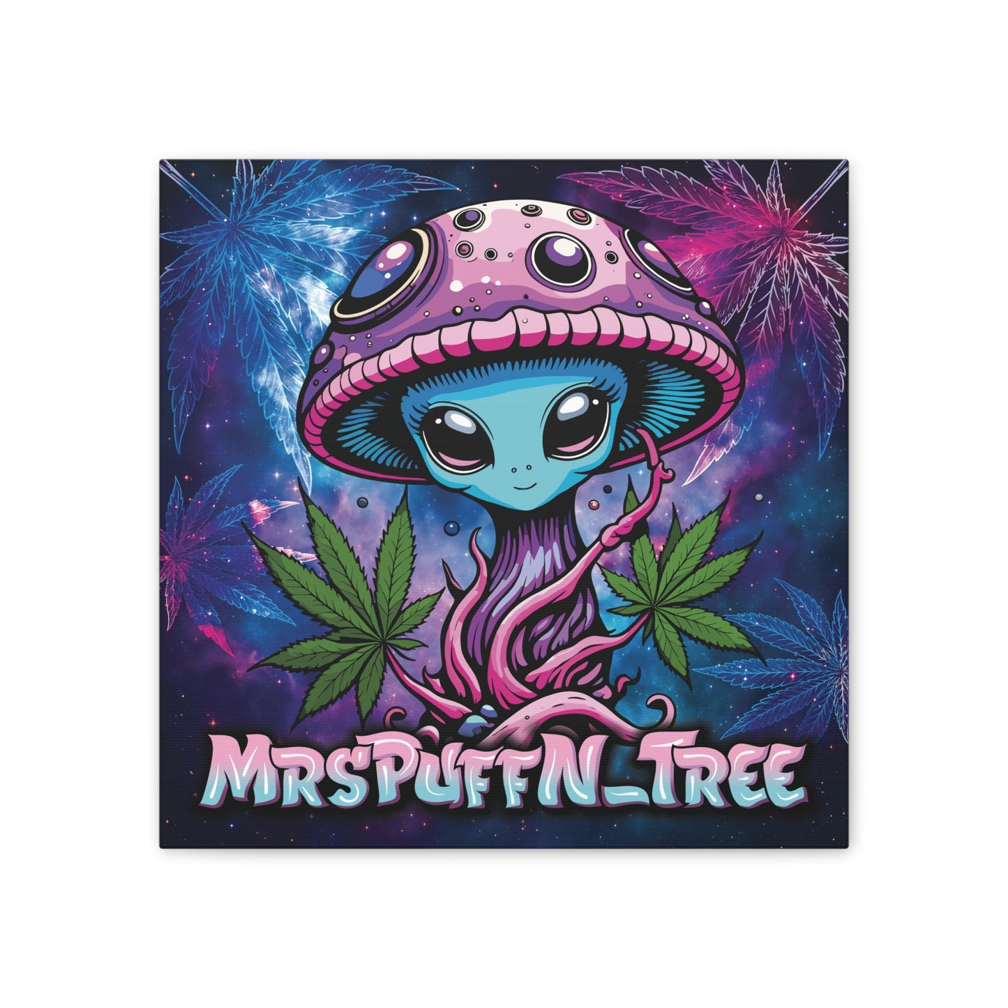 MrsPuffN_Tree - Canvas Stretched, 0.75"