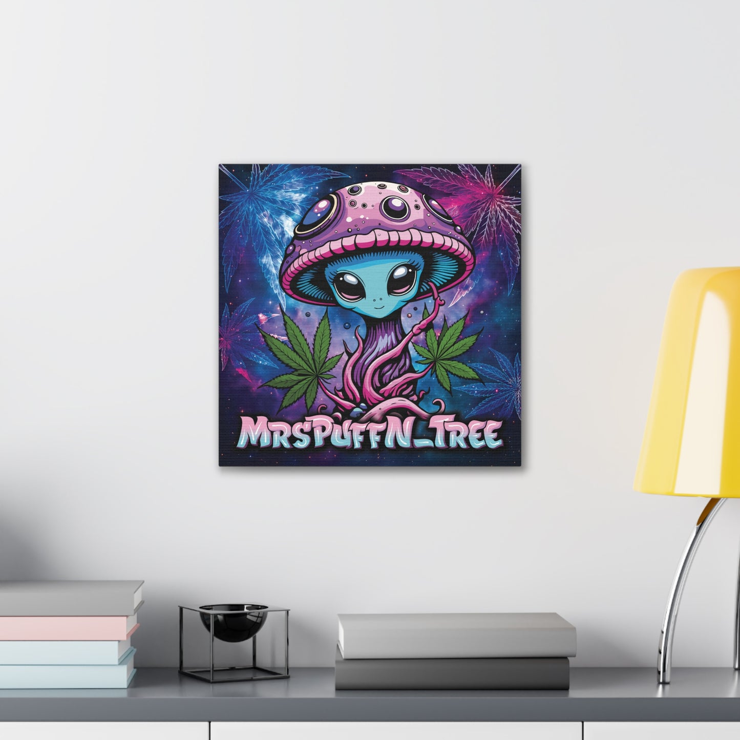 MrsPuffN_Tree - Canvas Stretched, 0.75"