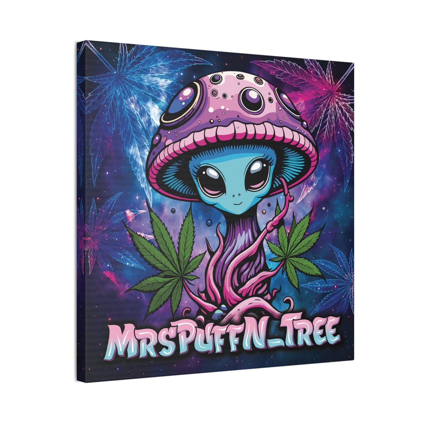 MrsPuffN_Tree - Canvas Stretched, 0.75"