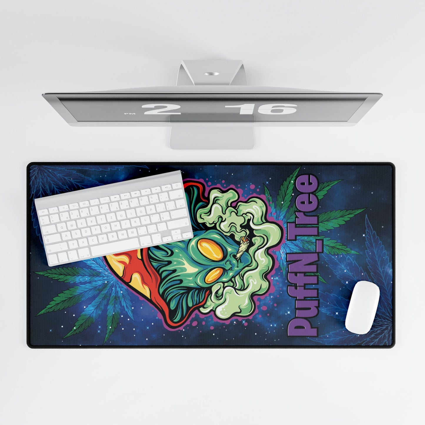 PuffN_Trees - Desk Mats