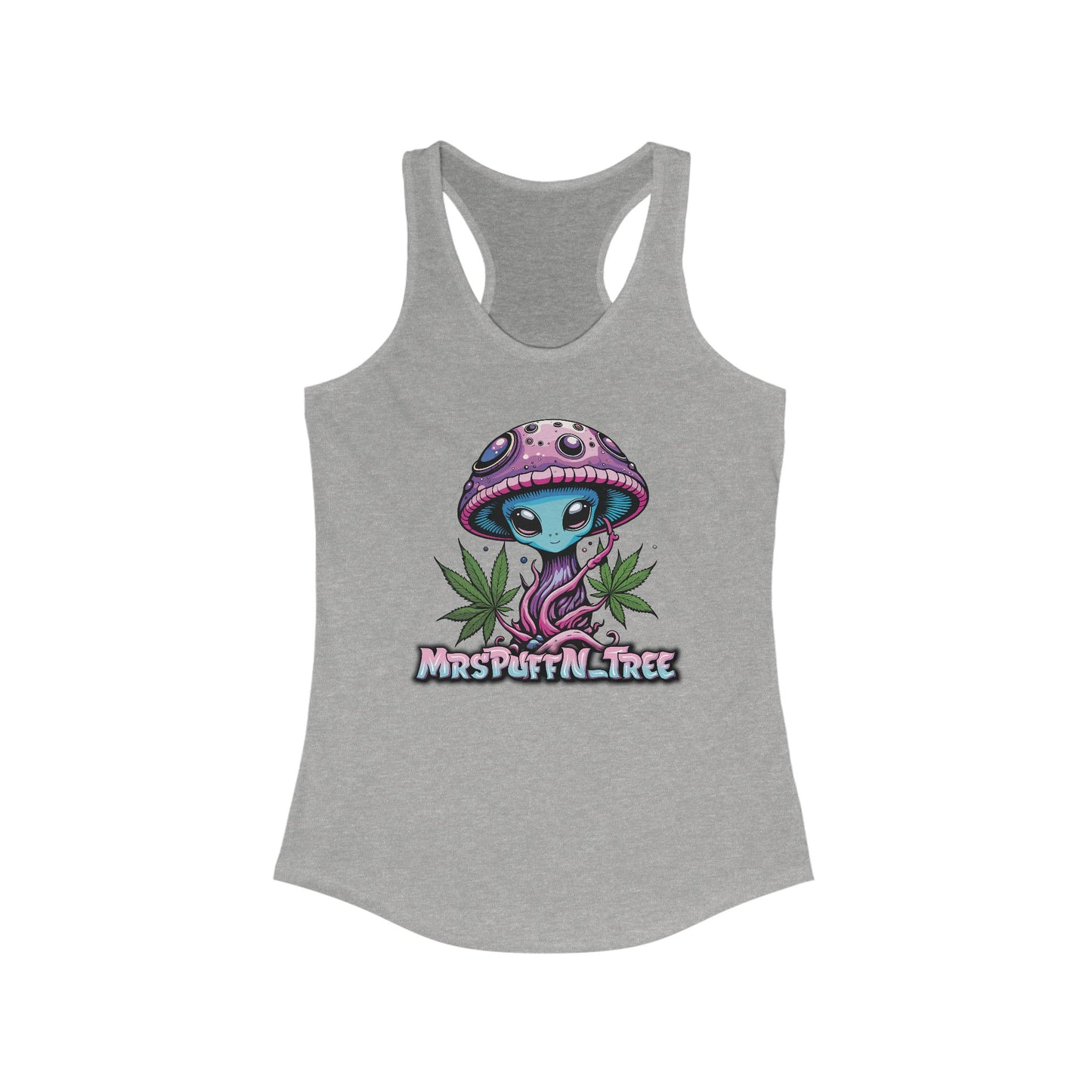MrsPuffN_Tree - Women's Ideal Racerback Tank
