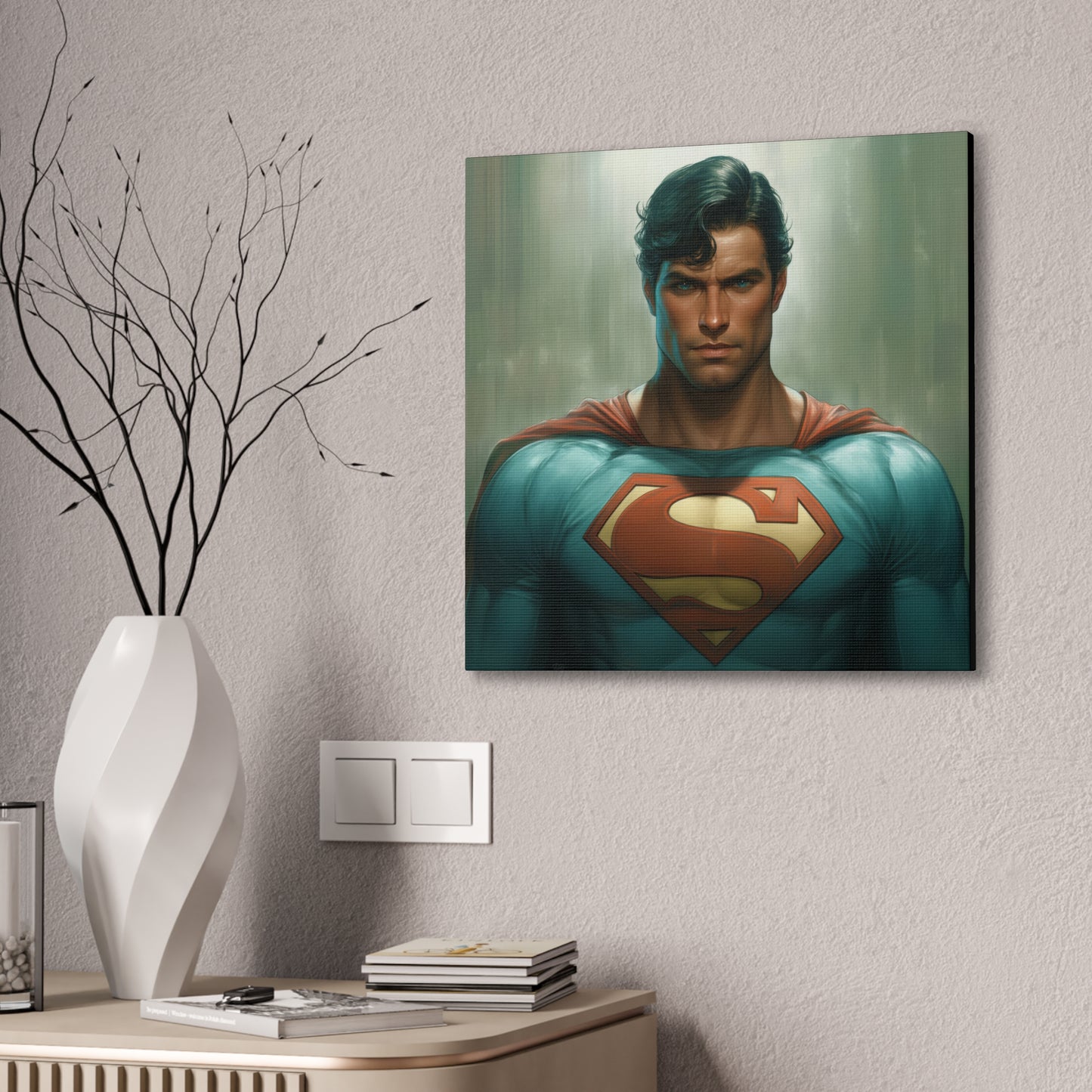 Krypto - Canvas Stretched, 0.75"
