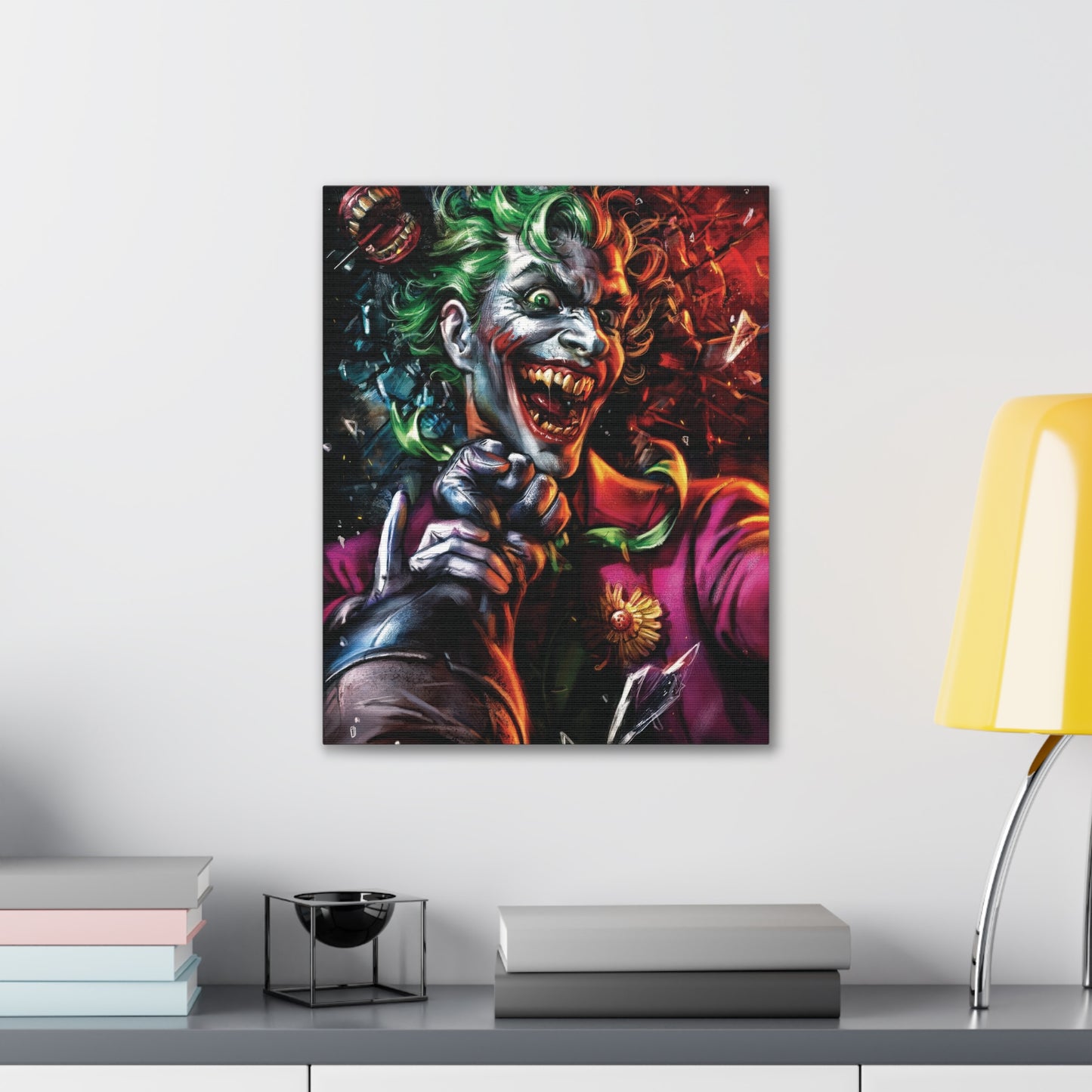 Last Laugh Villain - Canvas Stretched, 0.75"