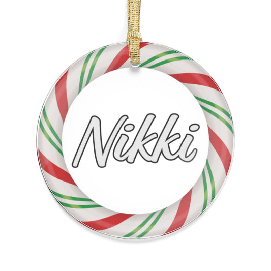 Nikki - Acrylic Ornaments