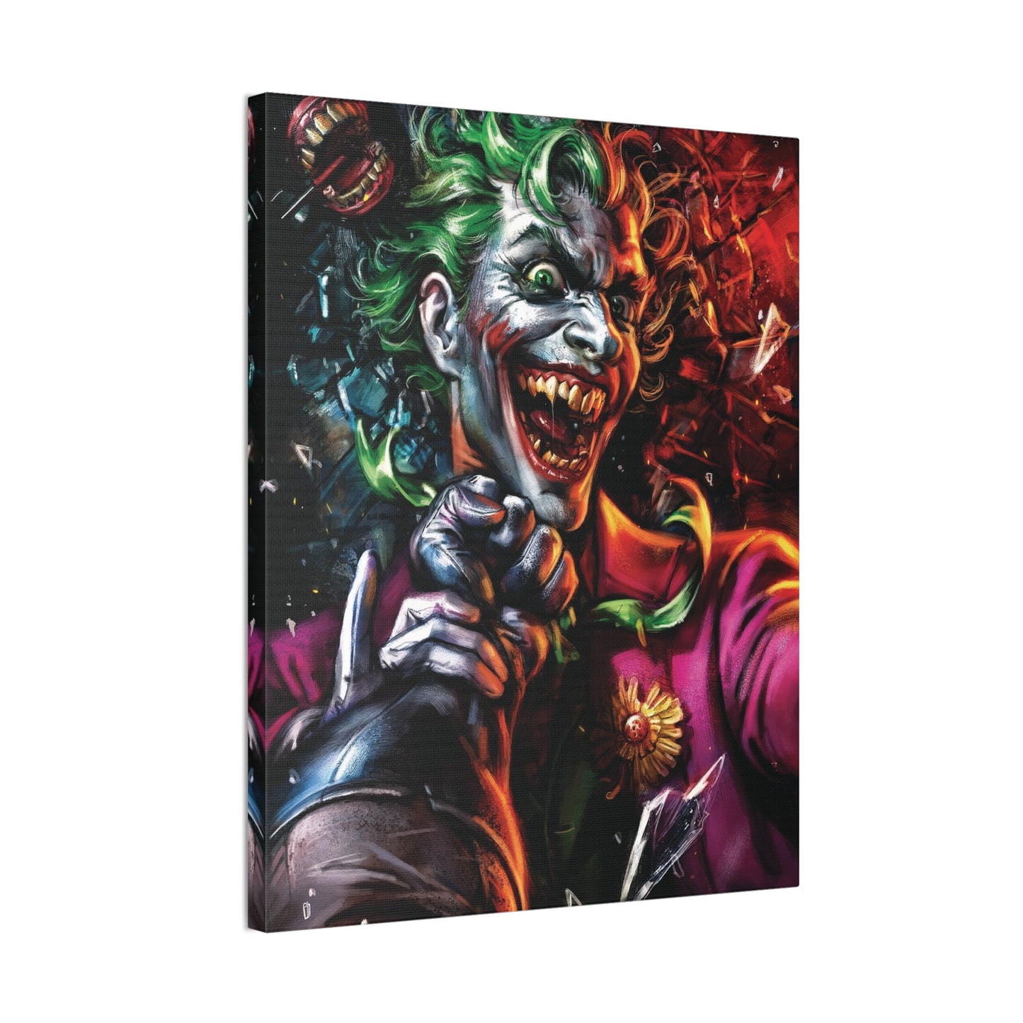 Last Laugh Villain - Canvas Stretched, 0.75"