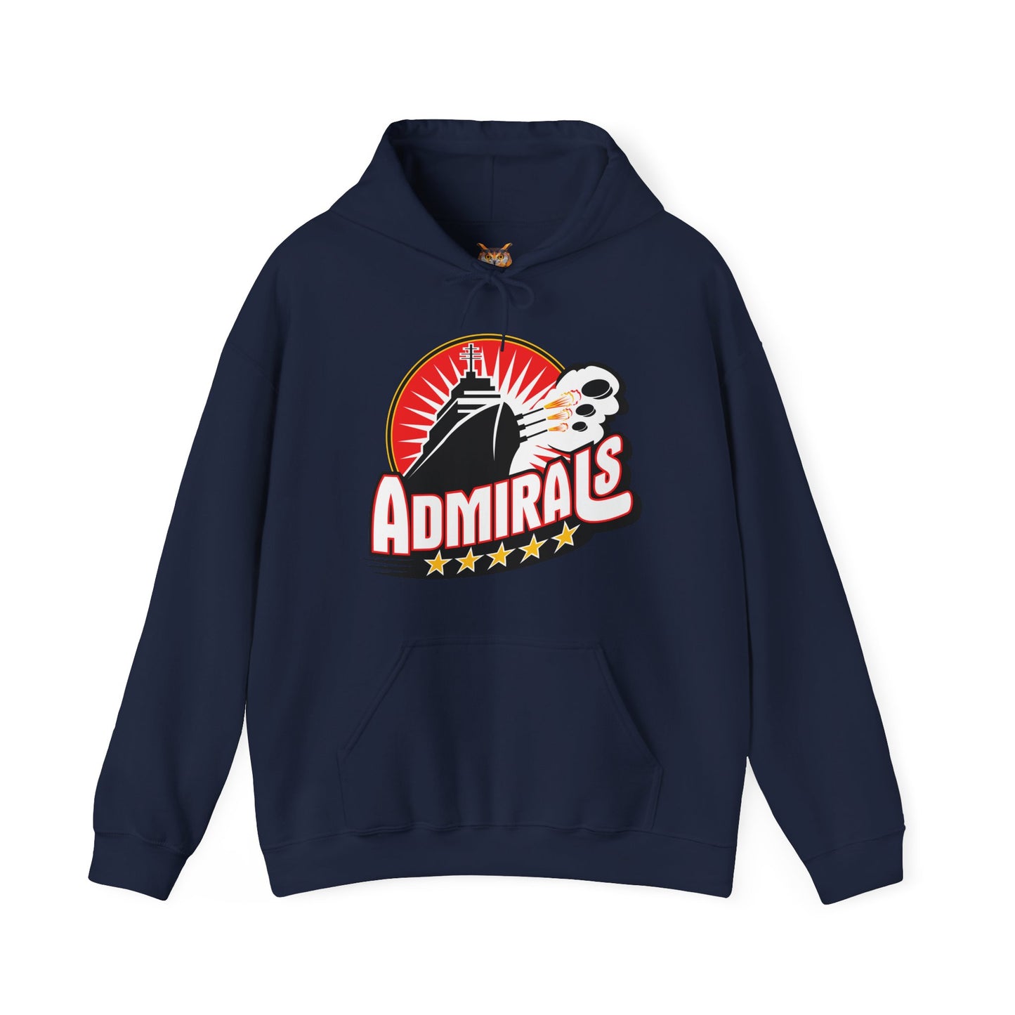 Norfolk Admirals (04 - 16) - Unisex Heavy Blend™ Hooded Sweatshirt