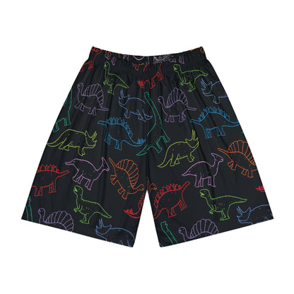 Dinosaurs - Men’s Sports Shorts (AOP)