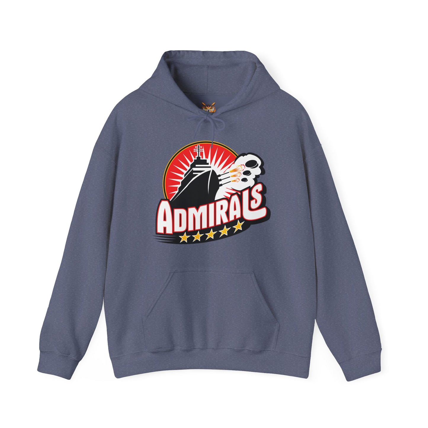 Norfolk Admirals (04 - 16) - Unisex Heavy Blend™ Hooded Sweatshirt