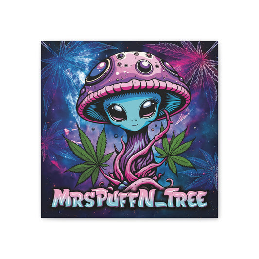 MrsPuffN_Tree - Canvas Stretched, 0.75"