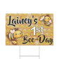 Lainey's 1st Birthday - Plastic Yard Sign