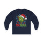 Bay Grinch Zipper - Unisex Ultra Cotton Long Sleeve Tee