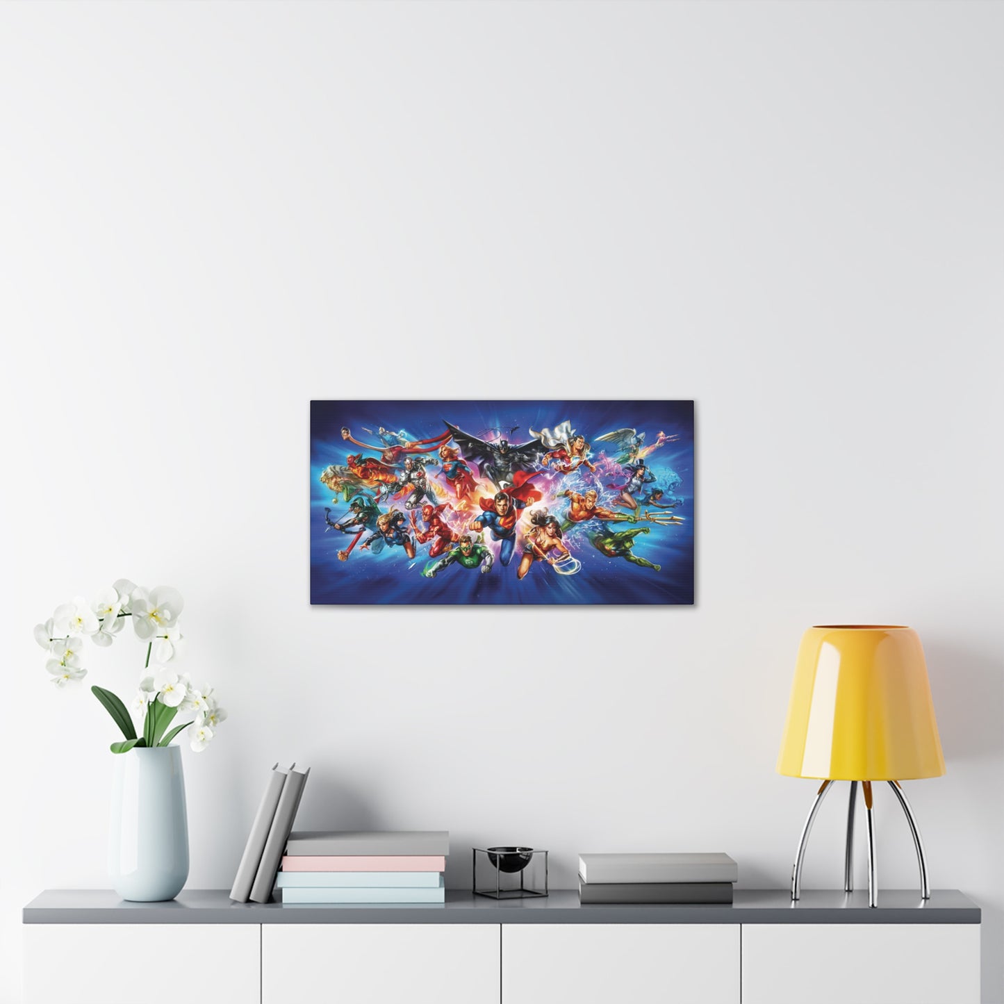 Heroes of Justice - Canvas Stretched, 0.75"