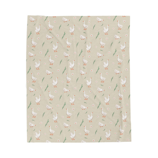 Gooses - Velveteen Plush Blanket