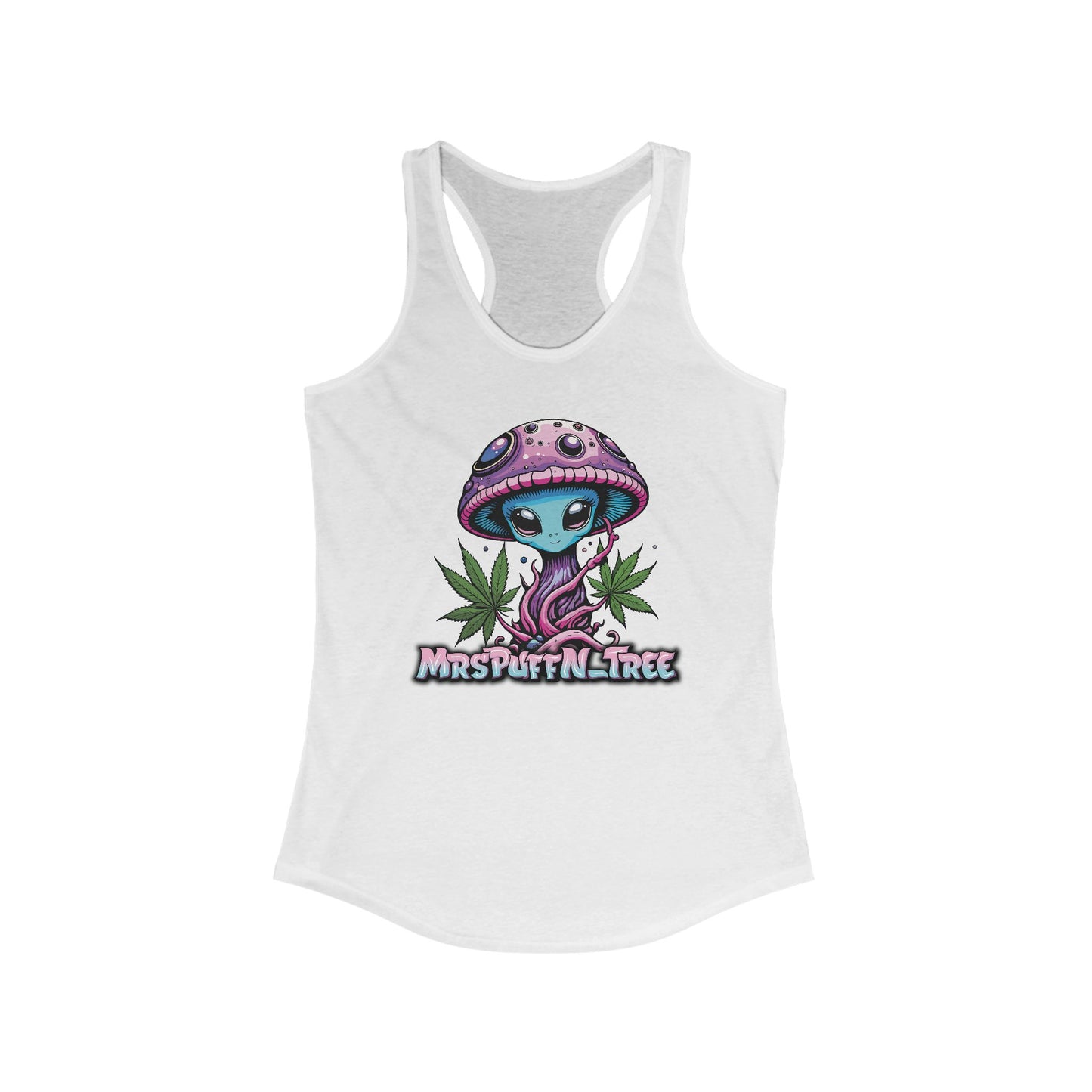 MrsPuffN_Tree - Women's Ideal Racerback Tank