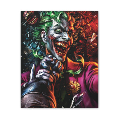 Last Laugh Villain - Canvas Stretched, 0.75"