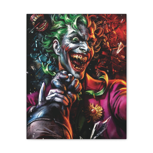 Last Laugh Villain - Canvas Stretched, 0.75"