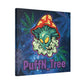 PuffN_Tree - Canvas Stretched, 0.75"