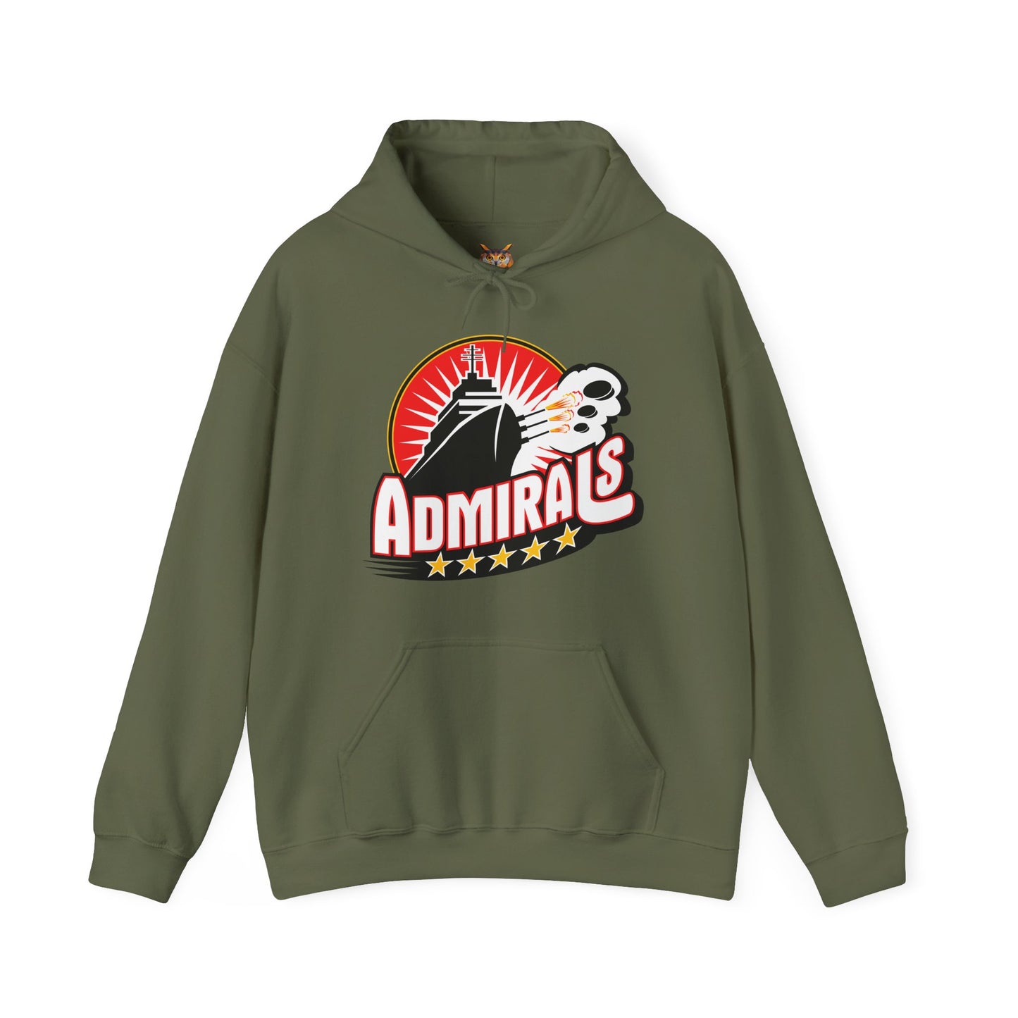 Norfolk Admirals (04 - 16) - Unisex Heavy Blend™ Hooded Sweatshirt