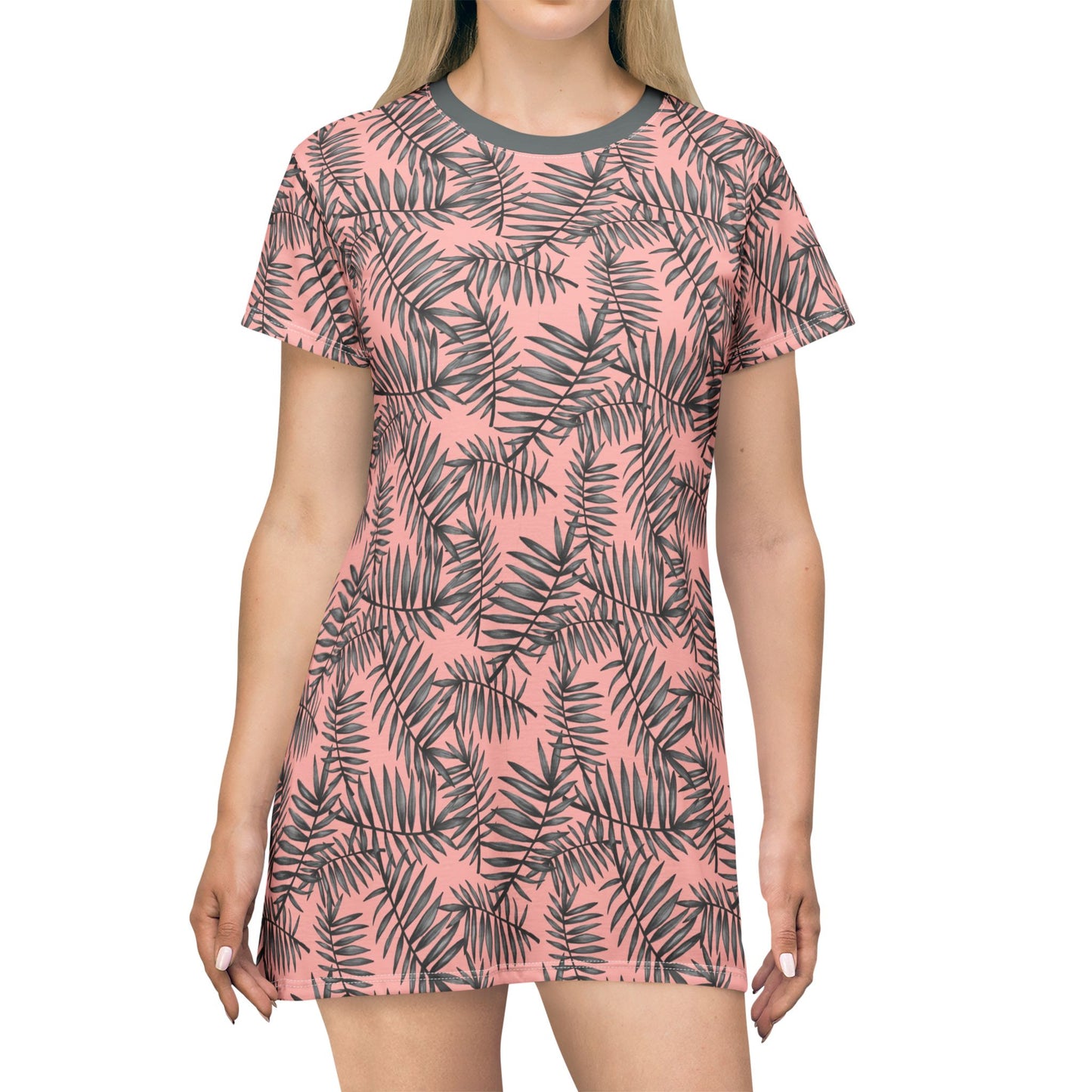 All Over Print T-Shirt Dress